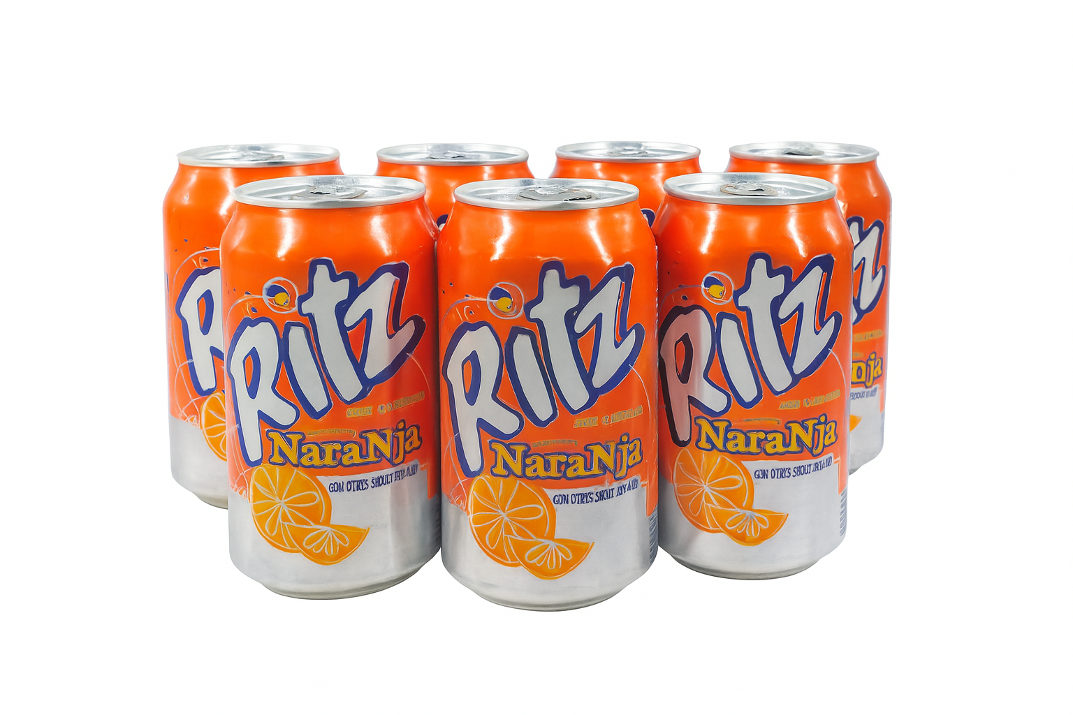 REFRESCO GASEADO RITZ NARANJA (6unidades)