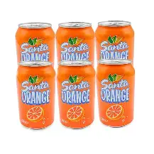 REFRESCO GASEADO SANTA NARANJA (6unidades)