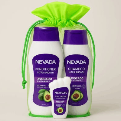 Set de Cuidado Capilar y Corporal Nevada – Aguacate & Vitamina A